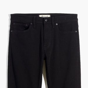 NWT Madewell 32x30 Men’s Slim Coolmax Black Denim Jeans